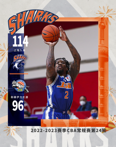 上海男篮大胜新疆，客场豪取连胜的简单介绍
