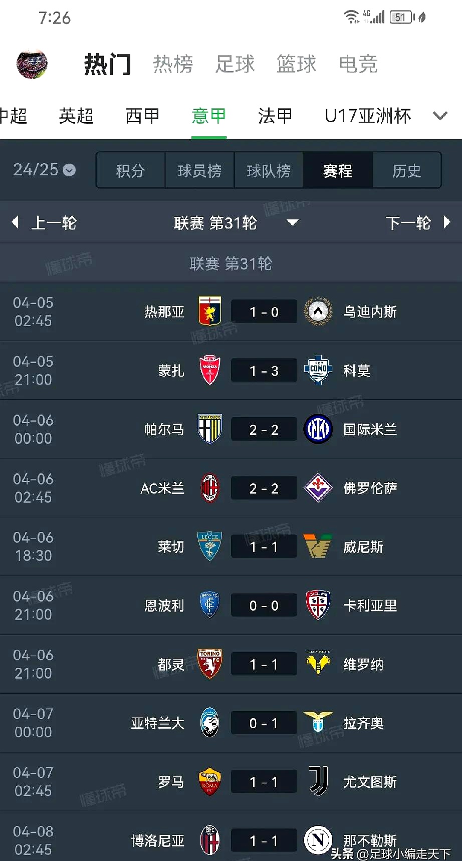 关于意甲联赛强队实力逐渐暴露,战绩可期的信息 关于意甲联赛强队实力逐渐暴露,战绩可期的信息