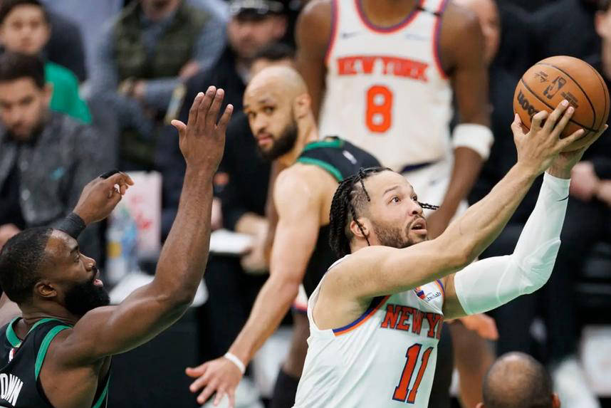 纽约尼克斯险胜凯尔特人，取得两连胜